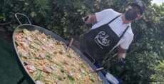 Paella en el Campo